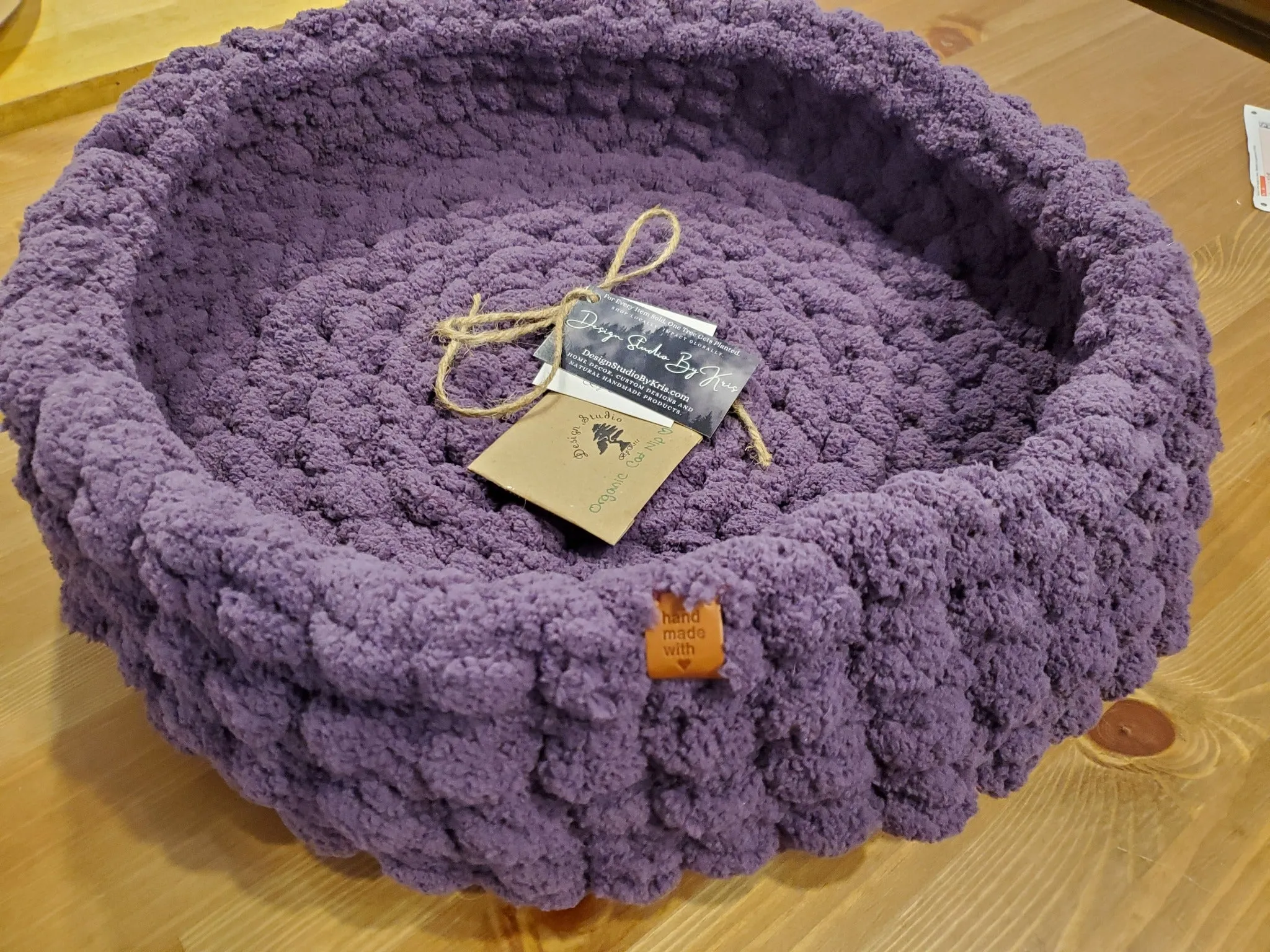 14" Chenille Pet Bed