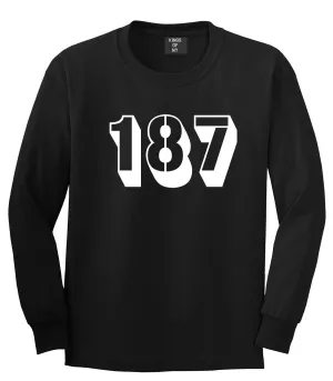 187 Homicide Police Code Long Sleeve T-Shirt