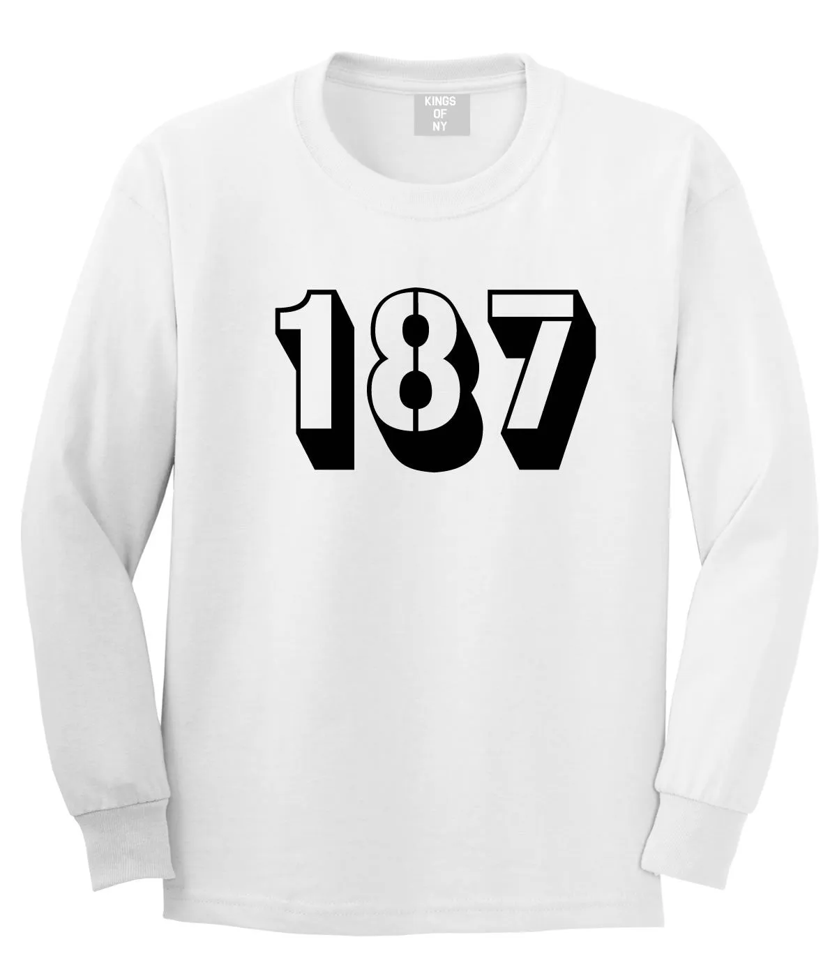 187 Homicide Police Code Long Sleeve T-Shirt