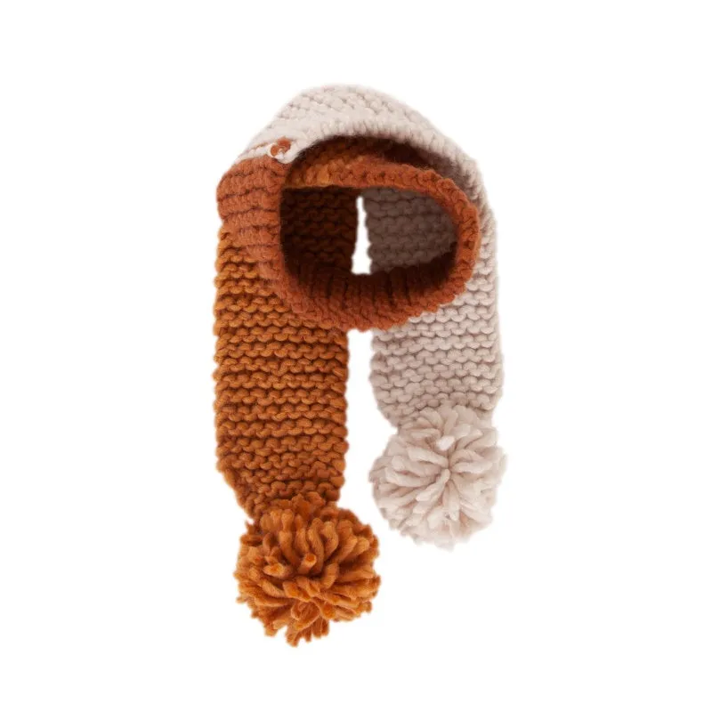 Acorn Forest Scarf - Toast/Caramel/Oatmeal