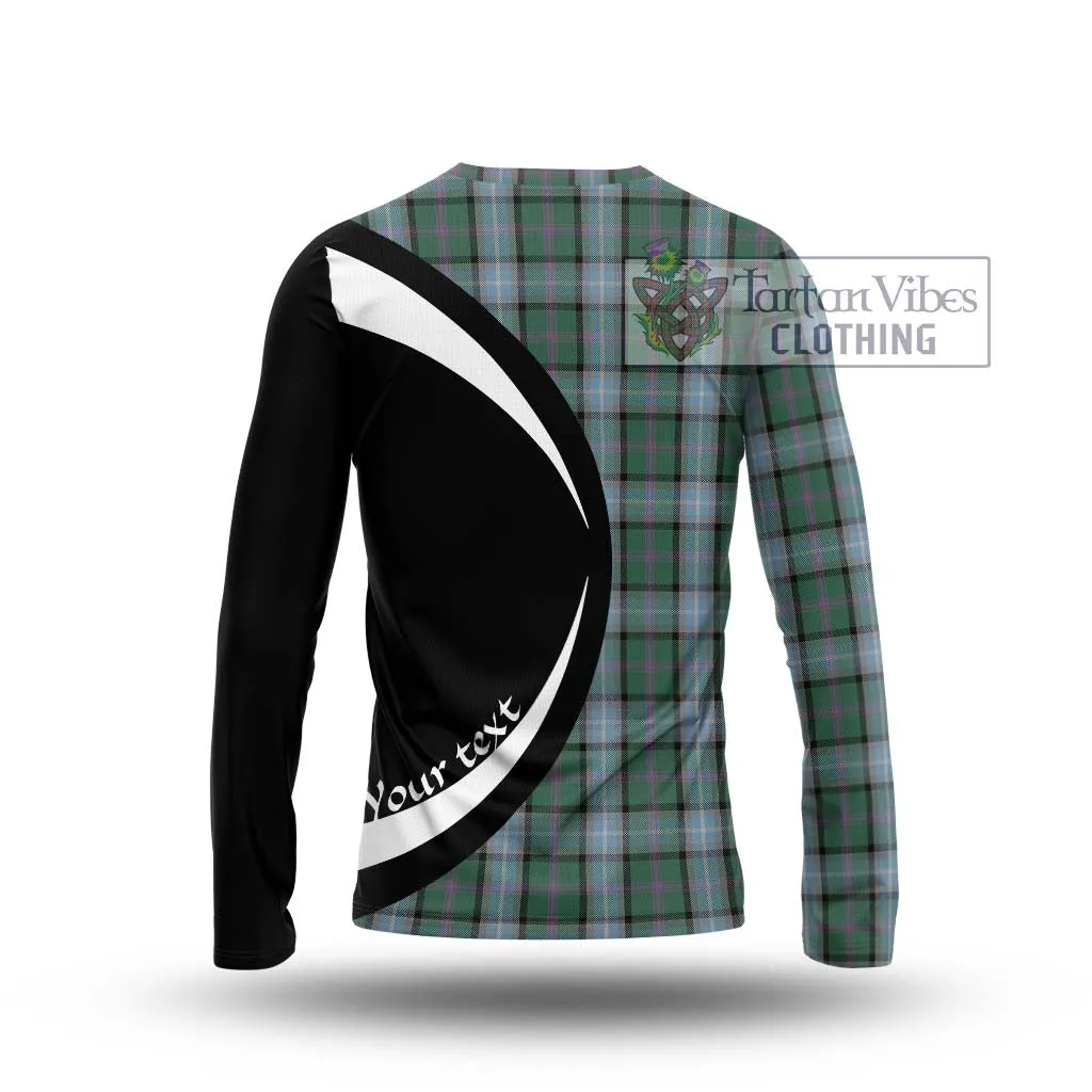 Alexander of Menstry Hunting Tartan Long Sleeve T-Shirt with Family Crest Circle Style