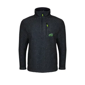 AT5010 Wolf Half-Zip Knitted Fleece - Grey