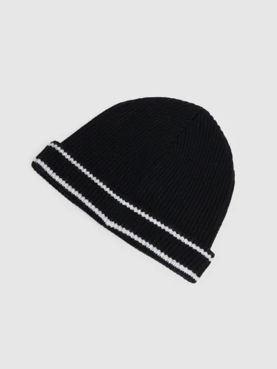 Balmain   Wool knit beanie 