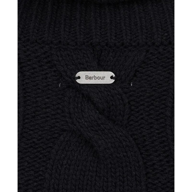 Barbour Pendula Ladies Roll Neck Knit - Black