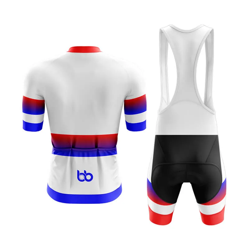 BB Gradient Aero Cycling Kit (Red-Blue)