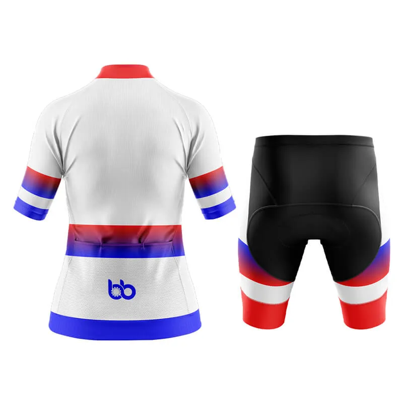 BB Gradient Aero Cycling Kit (Red-Blue)