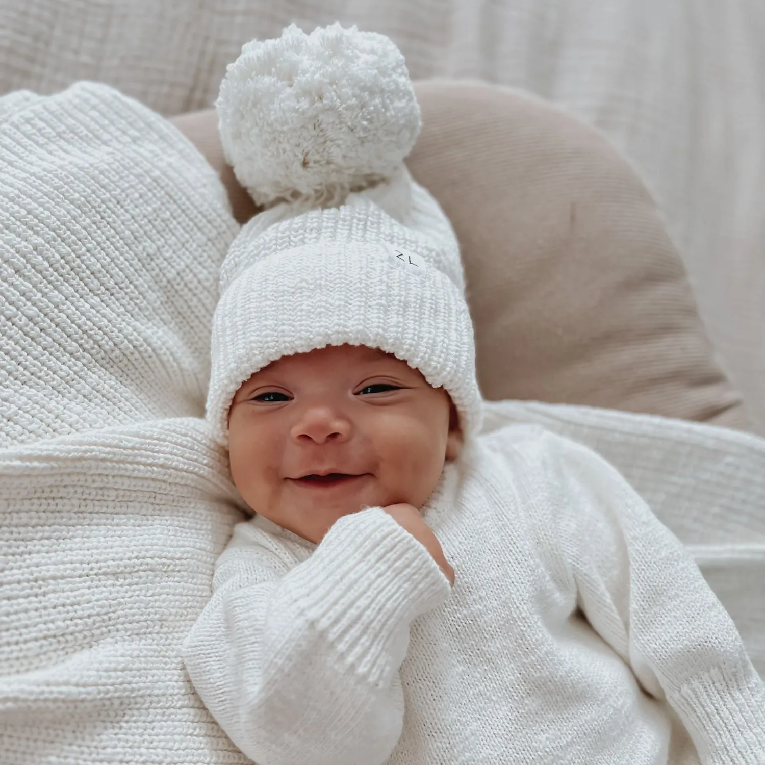 BEANIE | TEXTURED COCONUT