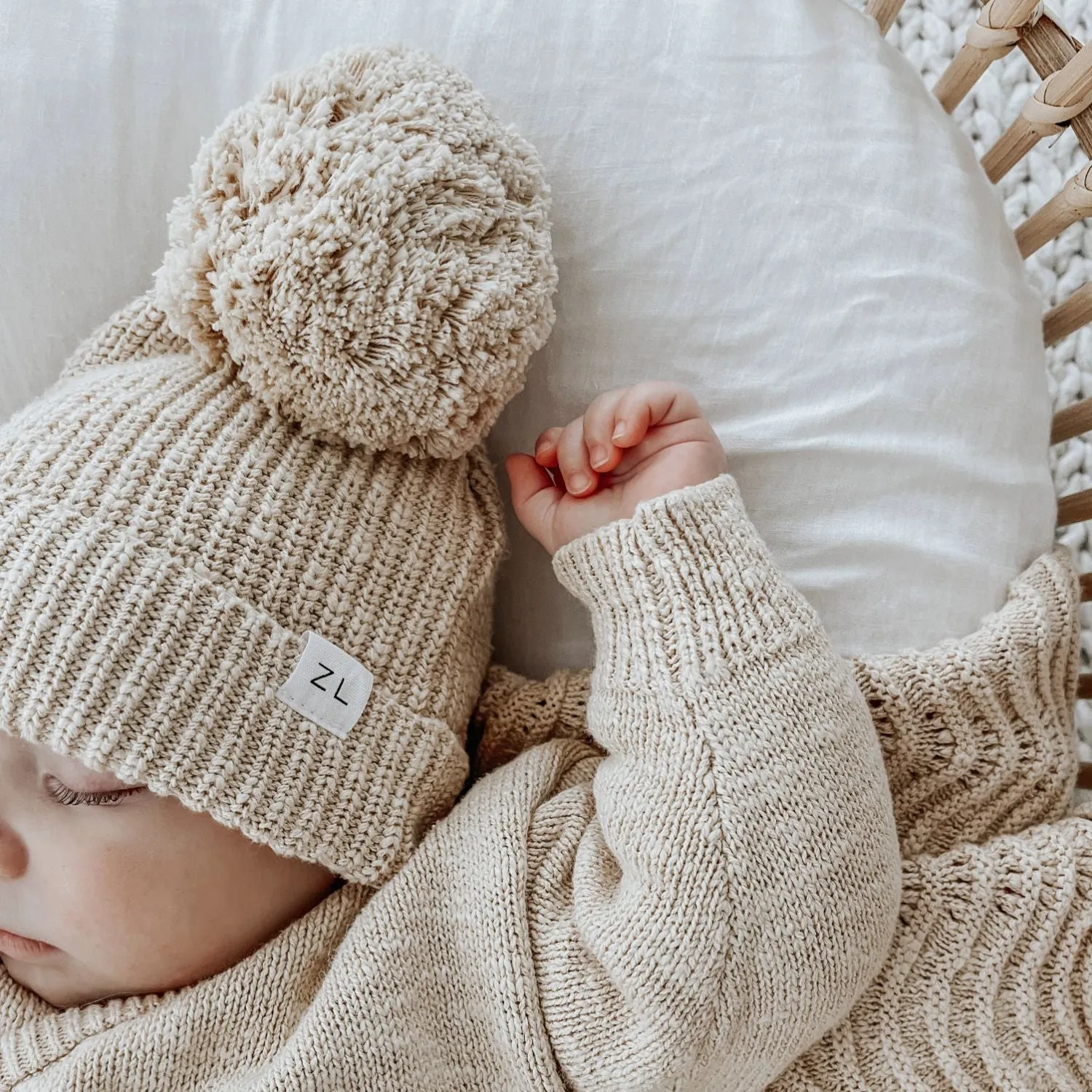 BEANIE | TEXTURED WHEAT