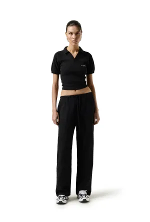 Beatrix Linen Pants in Black