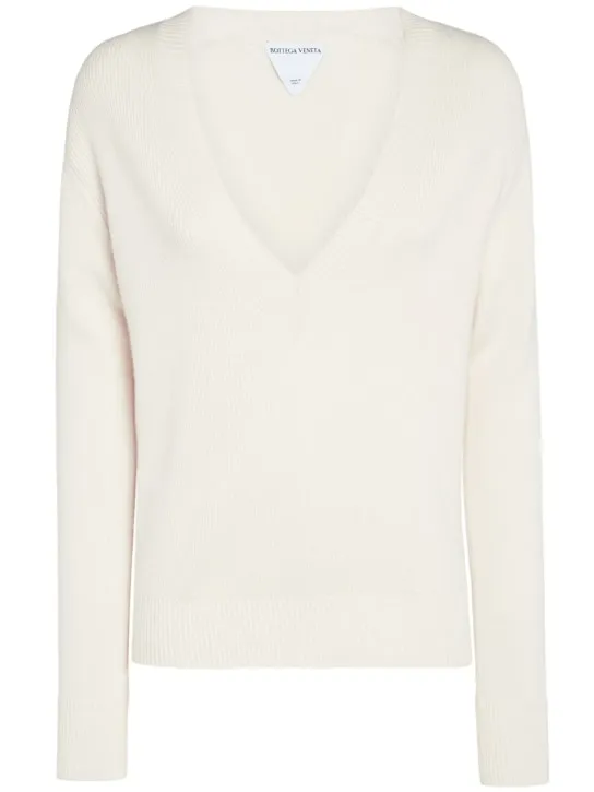 Bottega Veneta   Cashmere knit V neck sweater 