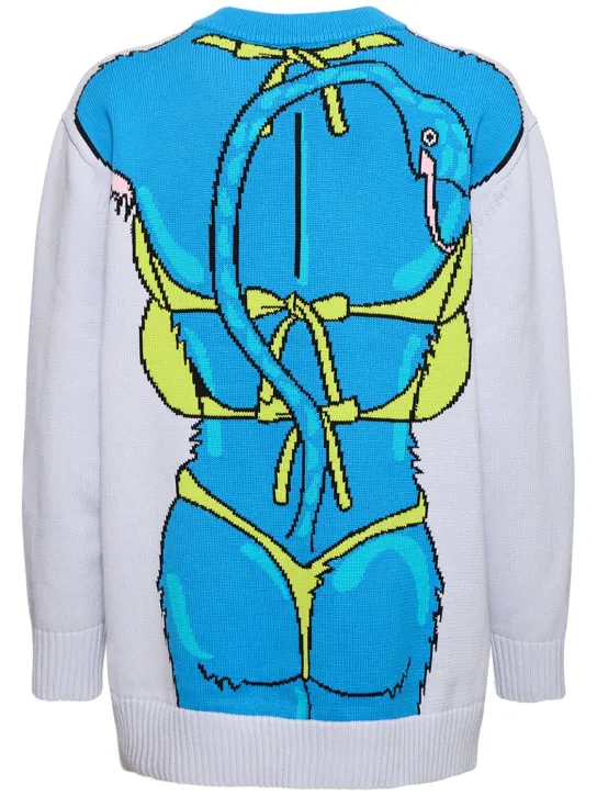 Charles Jeffrey LOVERBOY   Cotton knit sweater 