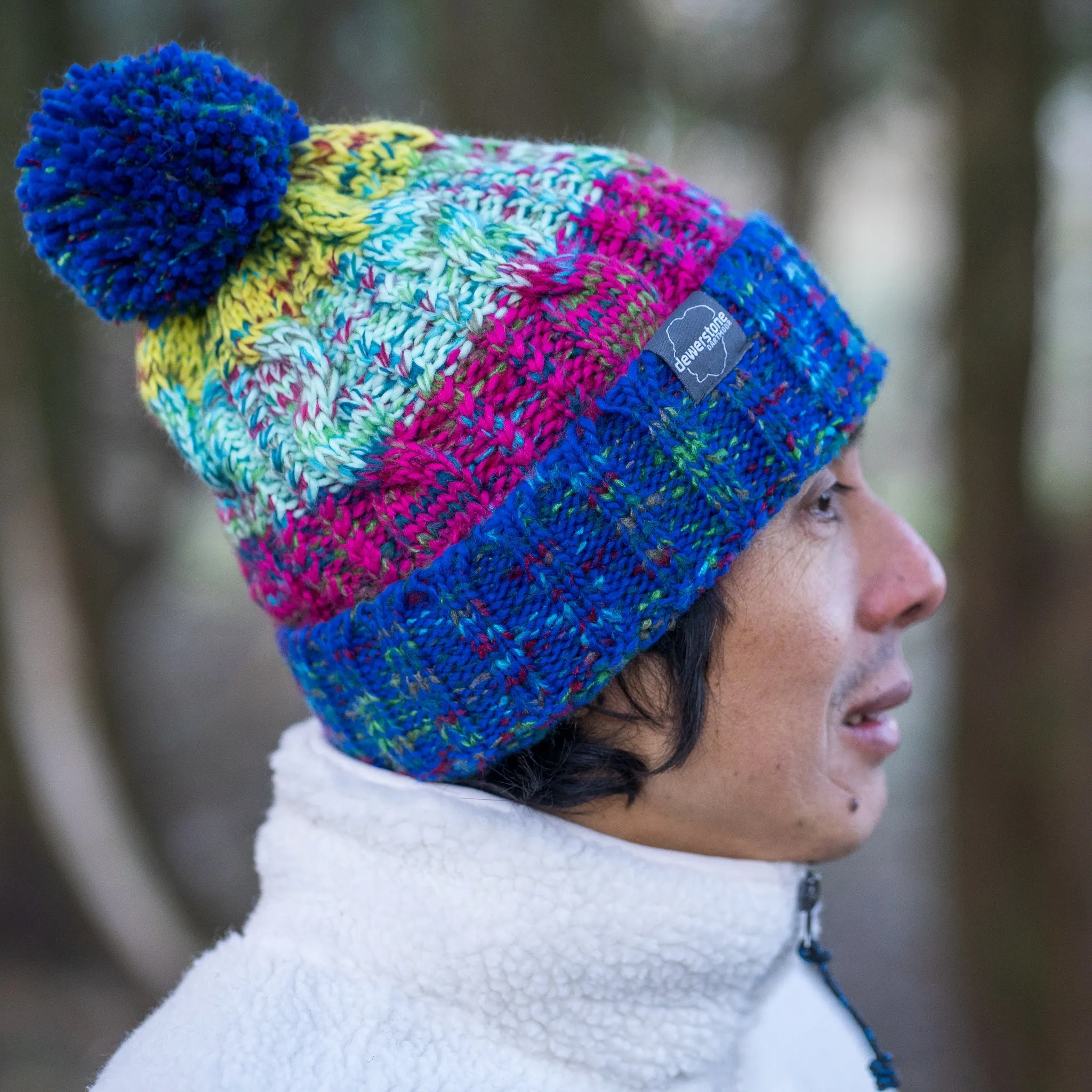 Chunky Knit Beanie Fairground / Yellow