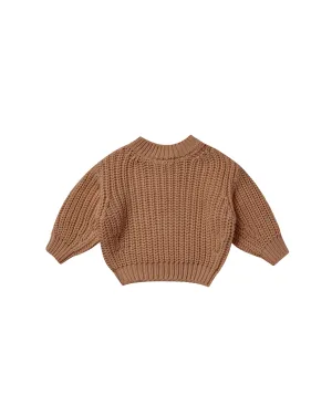 Chunky Knit Sweater Cinnamon