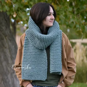 Chunky Long Scarf | THE CAMBRIDGE