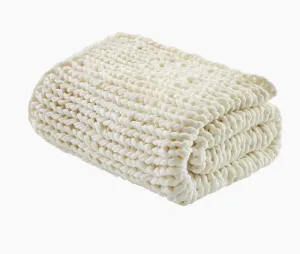 Chunky Twice Knit Throw