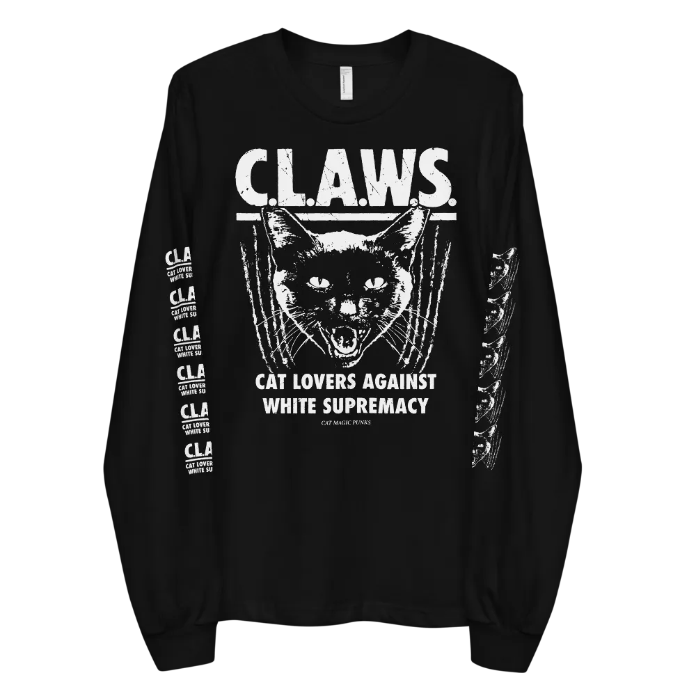 CLAWS Long Sleeve w/ Sleeve Print