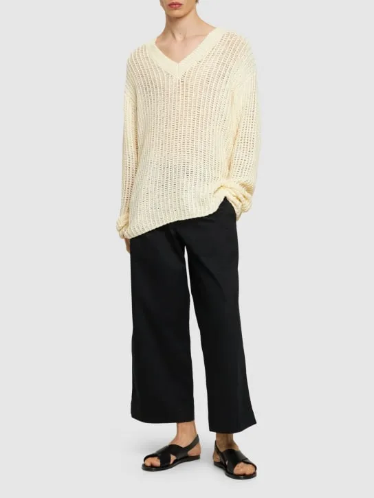 Commas   Relaxed fit V-neck knit sweater 