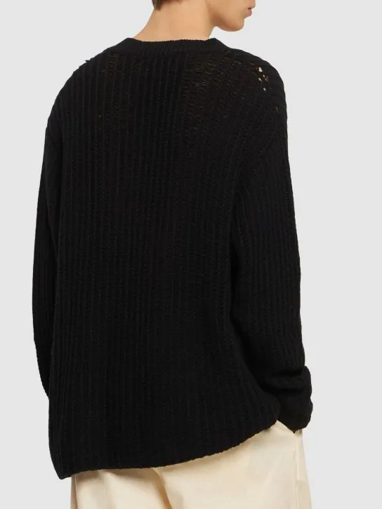 Commas   Relaxed fit V-neck knit sweater 