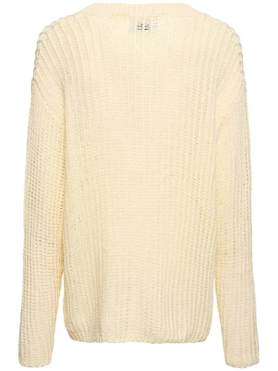 Commas   Relaxed fit V-neck knit sweater 