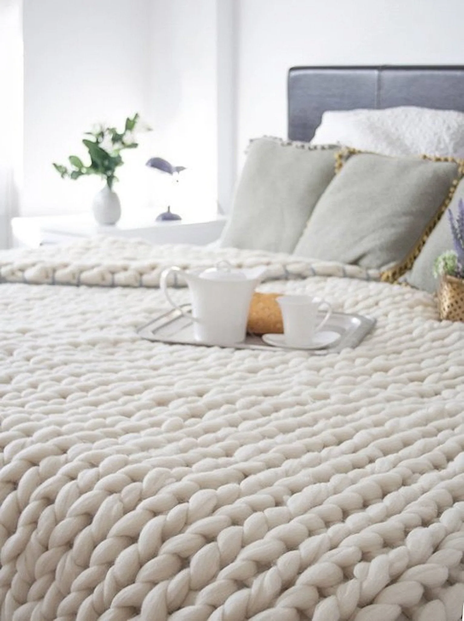 Cozy Dreams Chunky Knit Blanket