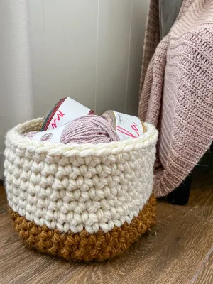 Crochet Kit - Chunky Storage Basket