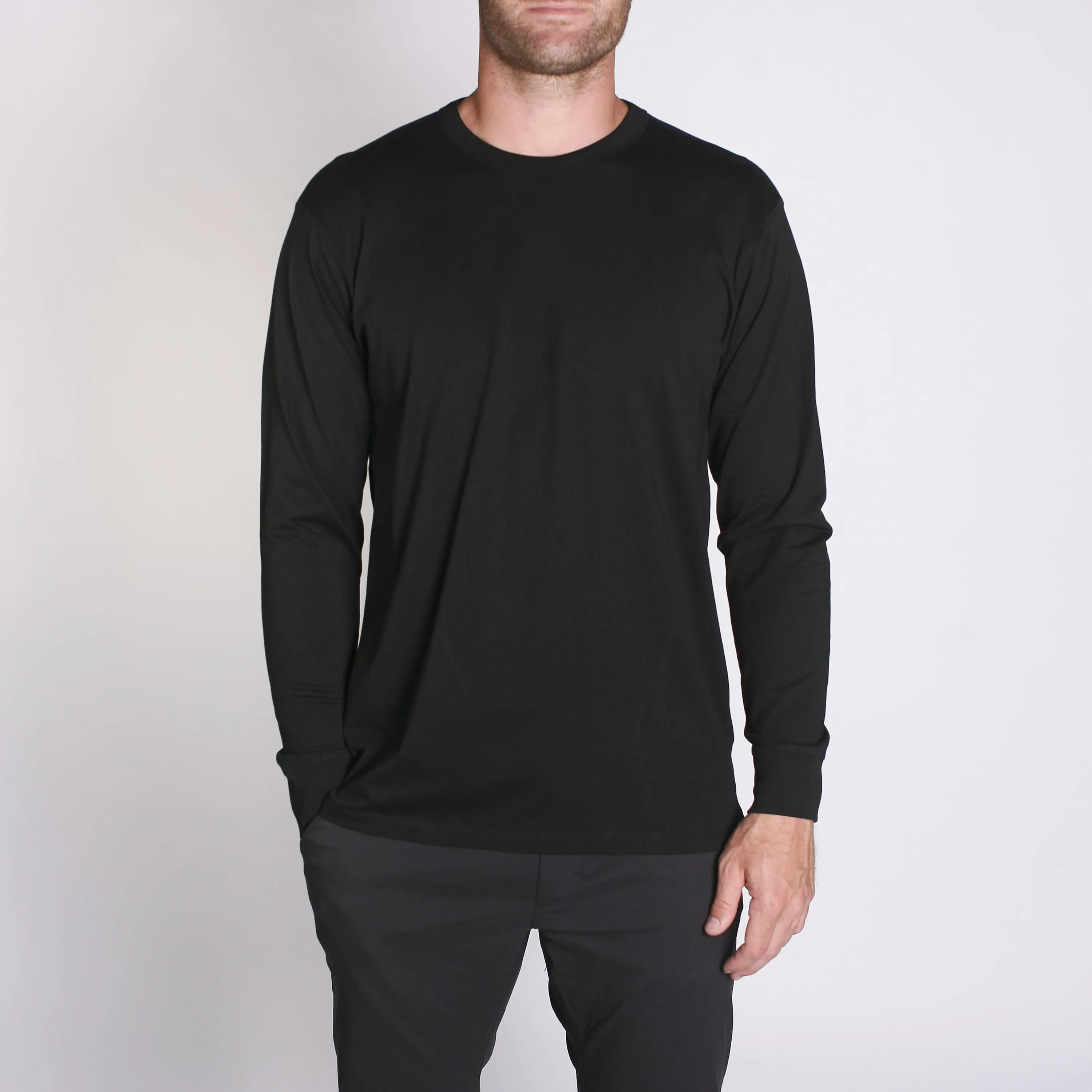 Density LS Premium T-Shirt Black