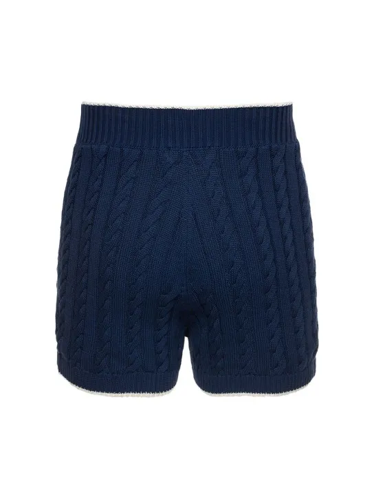 EGONlab   Cotton knit bunny shorts 