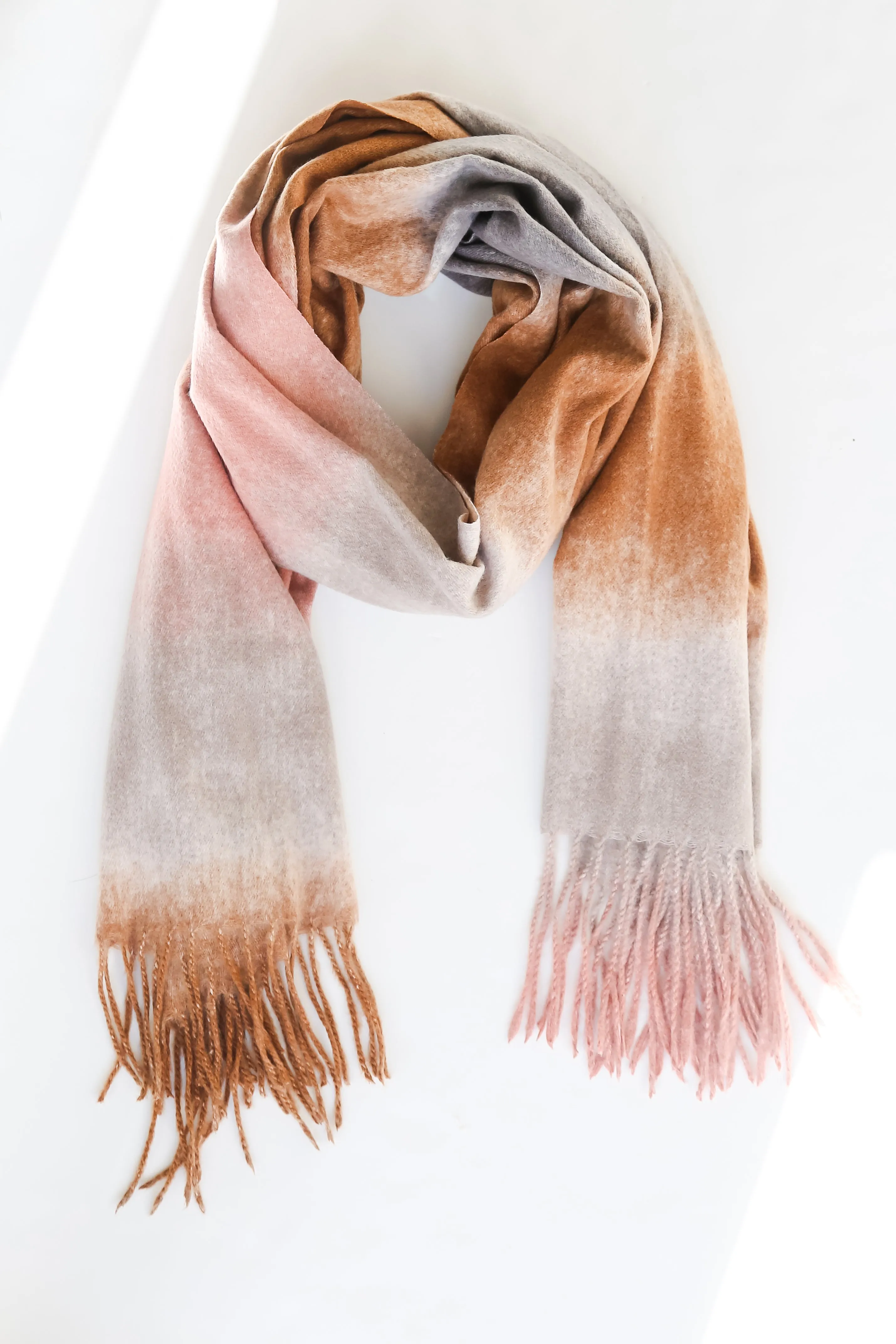 FINAL SALE - Winter Streets Fringe Scarf