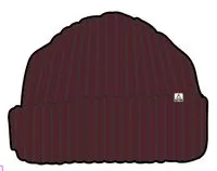 Fisherman Recycled Beanie - Wine