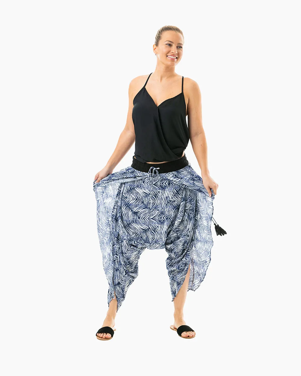 Flap Harem Pants