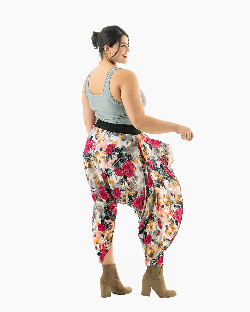 Flap Harem Pants