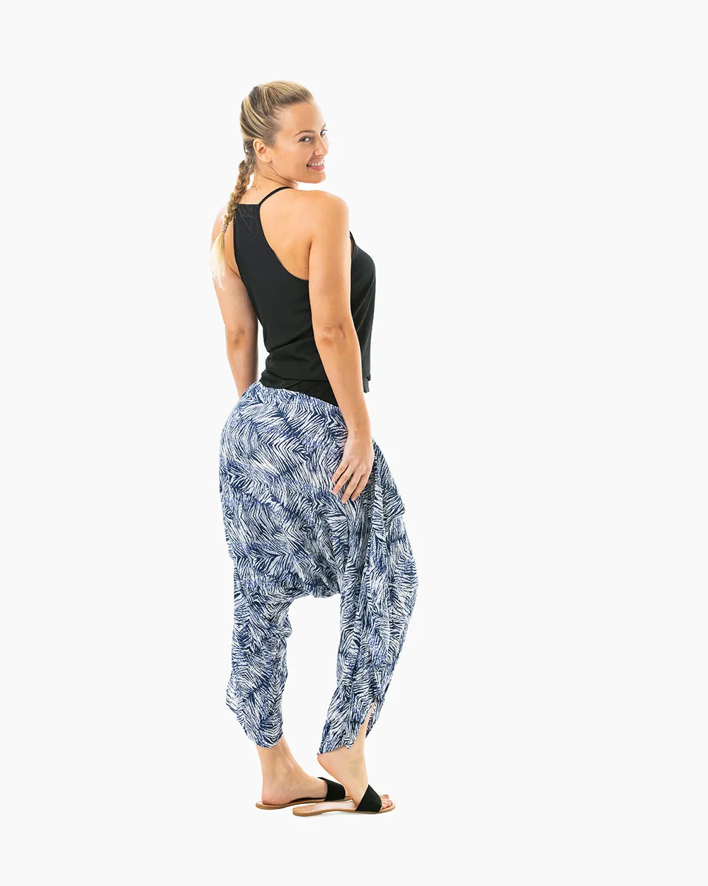 Flap Harem Pants