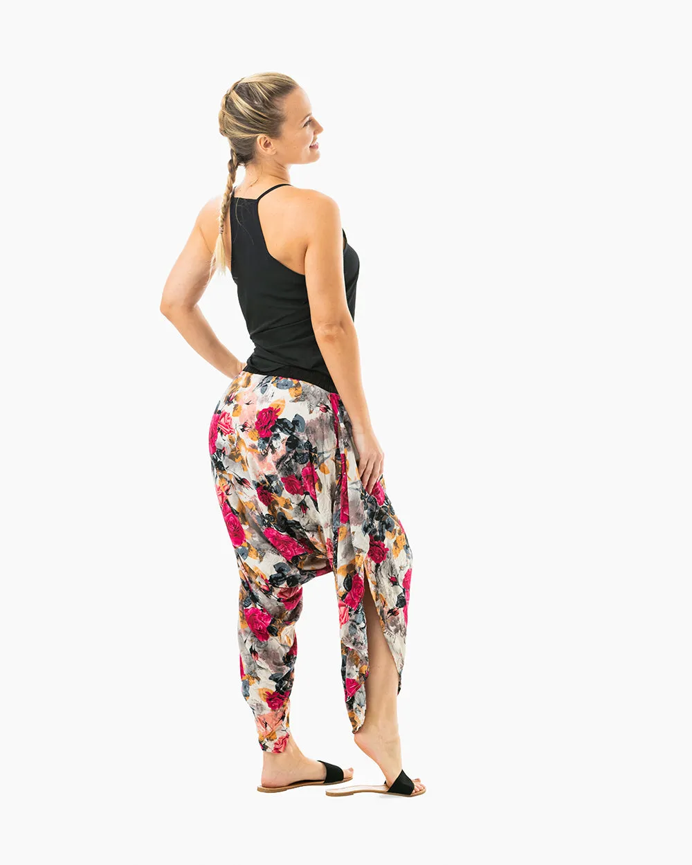 Flap Harem Pants