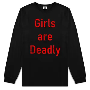 Girls Are Deadly Mens Long Sleeve T-Shirt