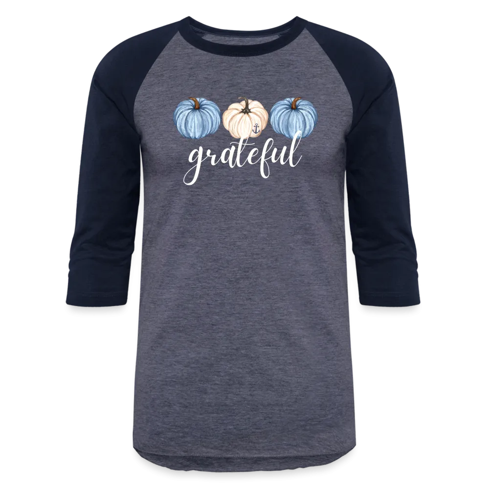 Grateful Fall Pumpkins Raglan Lake Tee, Fall Tee, Grateful T-Shirt