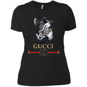 Gucci Rabbit Movie Disney T-shirt Women Cotton T-Shirt