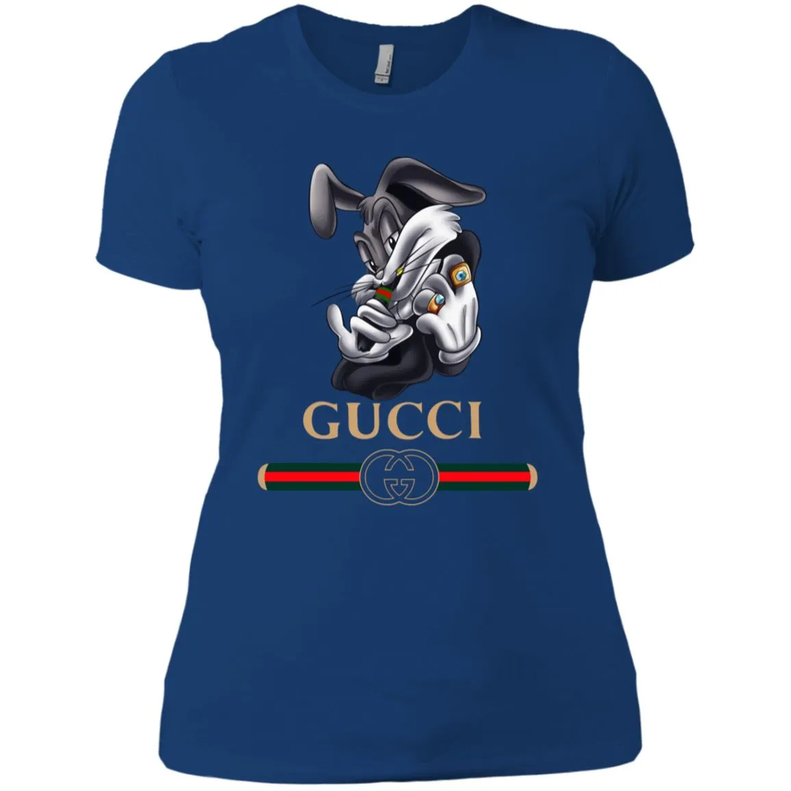 Gucci Rabbit Movie Disney T-shirt Women Cotton T-Shirt