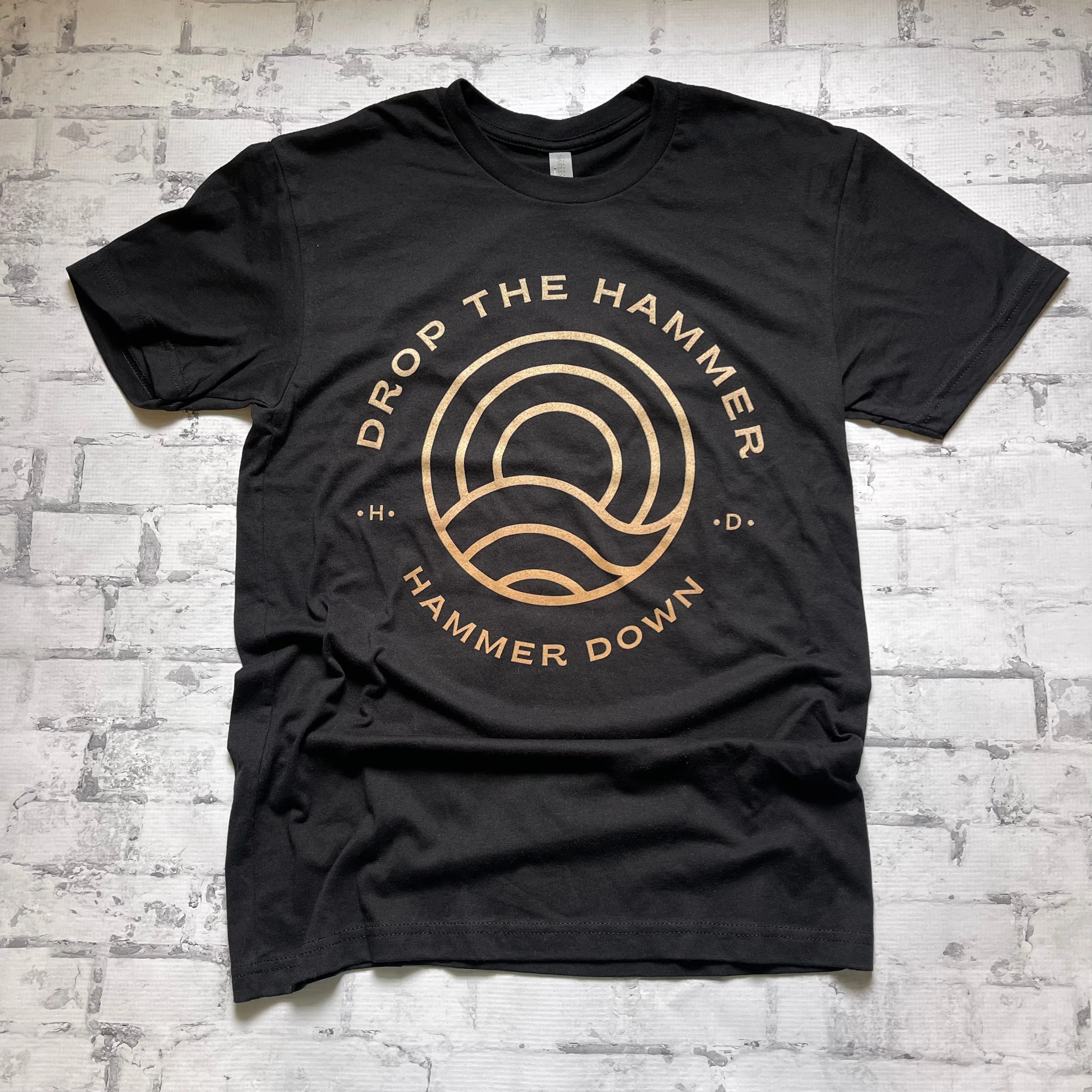 Hammer Down "Ocean Circle" Short Sleeve T-shirt - Black