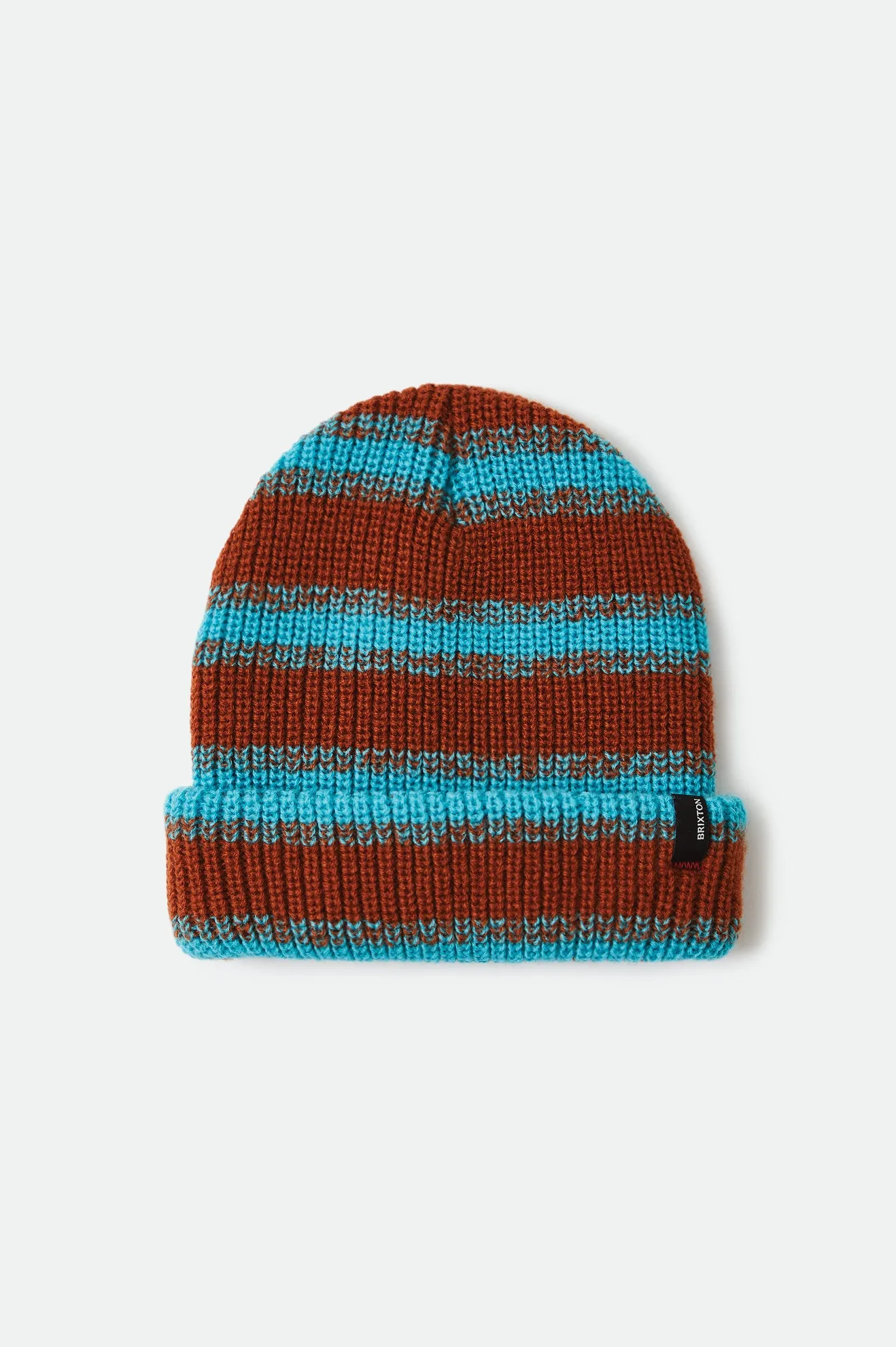 Heist Chunky Beanie - Caramel/Teal