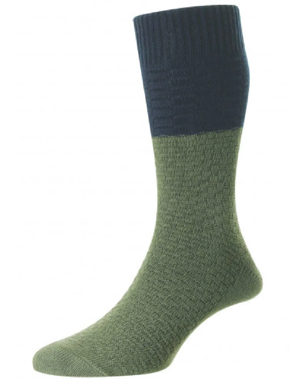 HJ Hall Cedar Chunky Cotton Socks