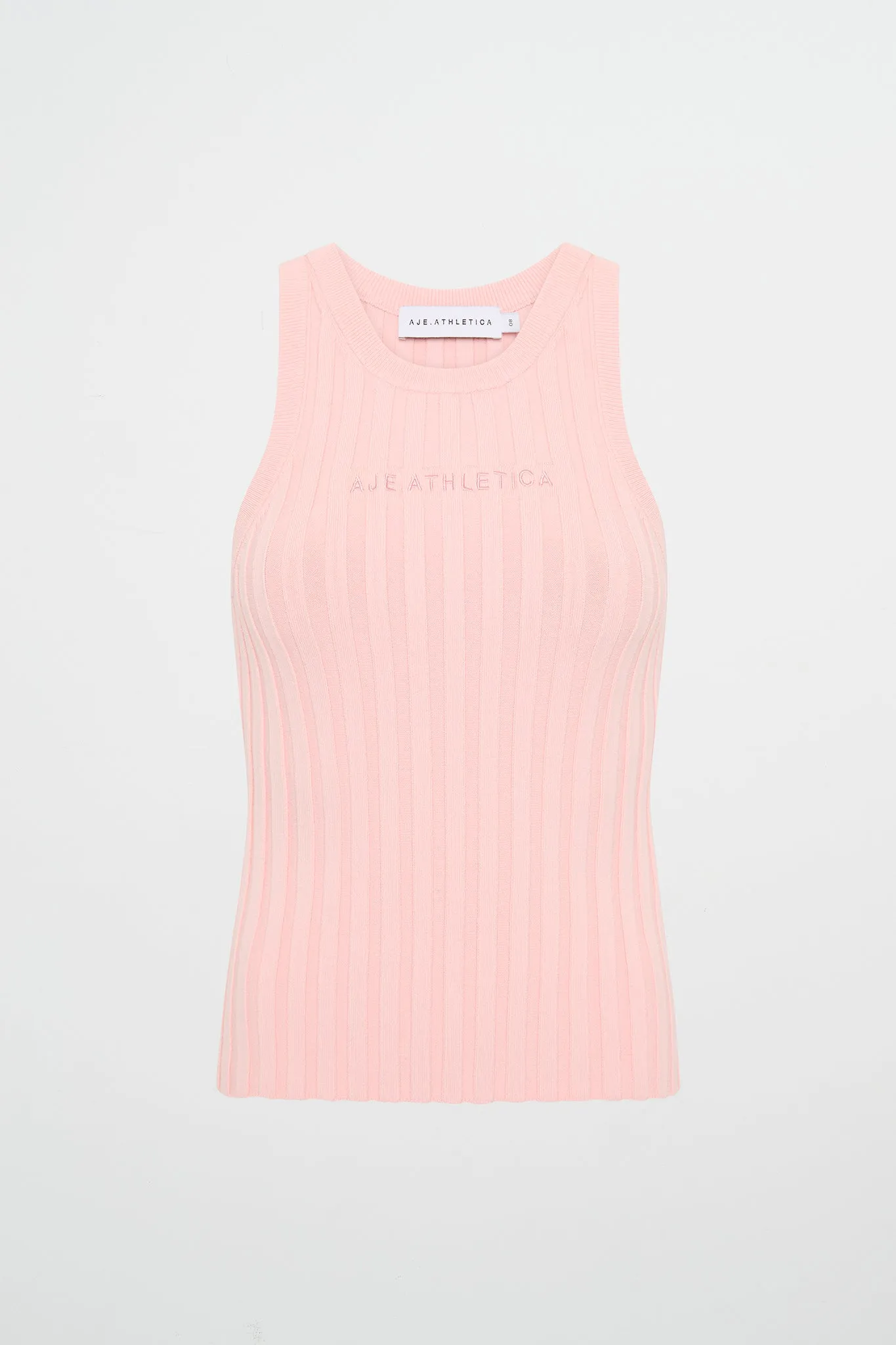 Hydra Logo Knit Ribbed Top