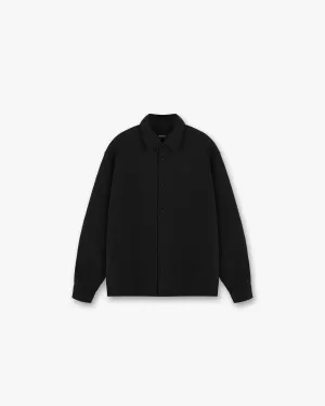 Initial Shirt - Jet Black