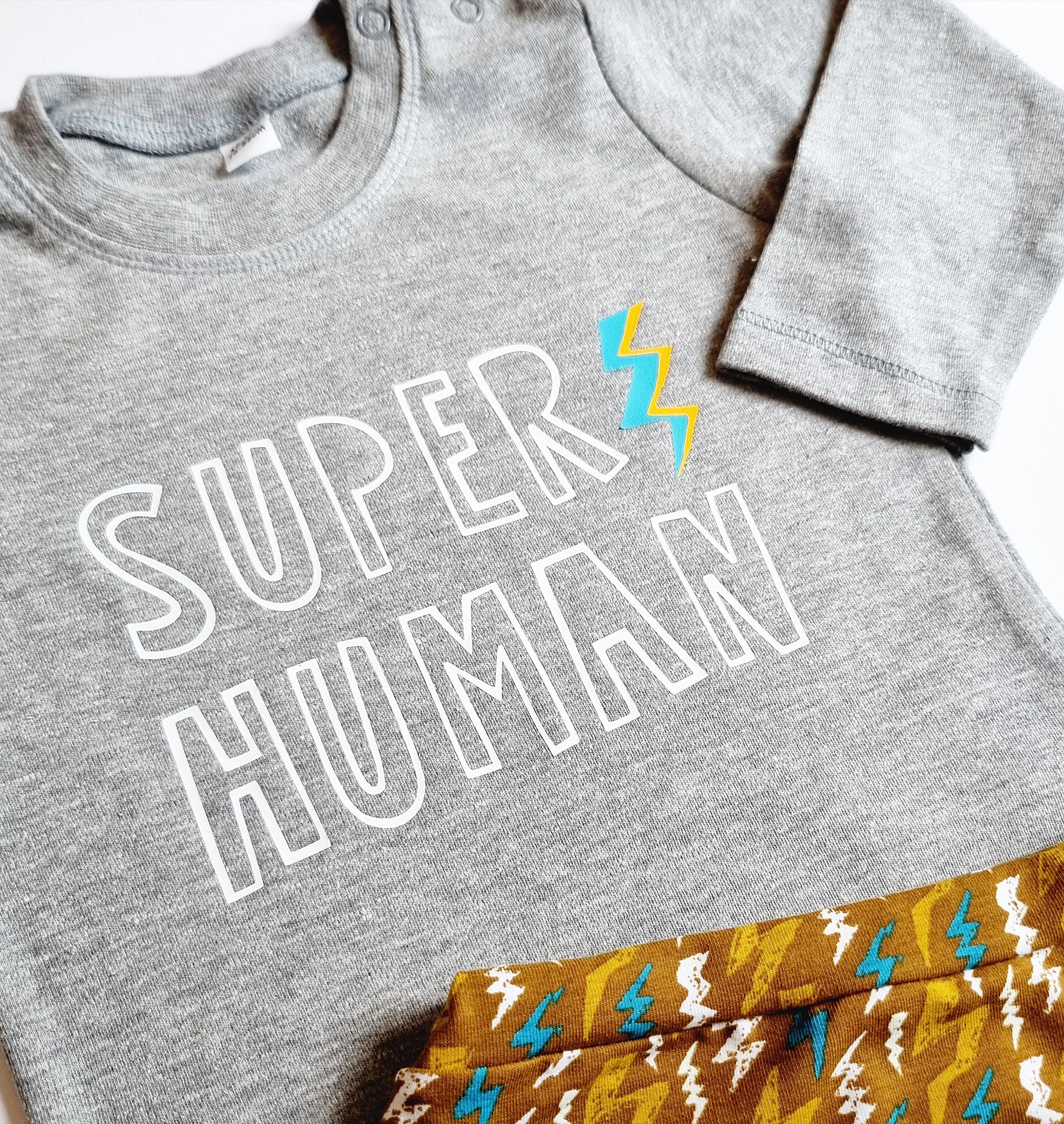 Kids 'Super Human' Long Sleeve Top