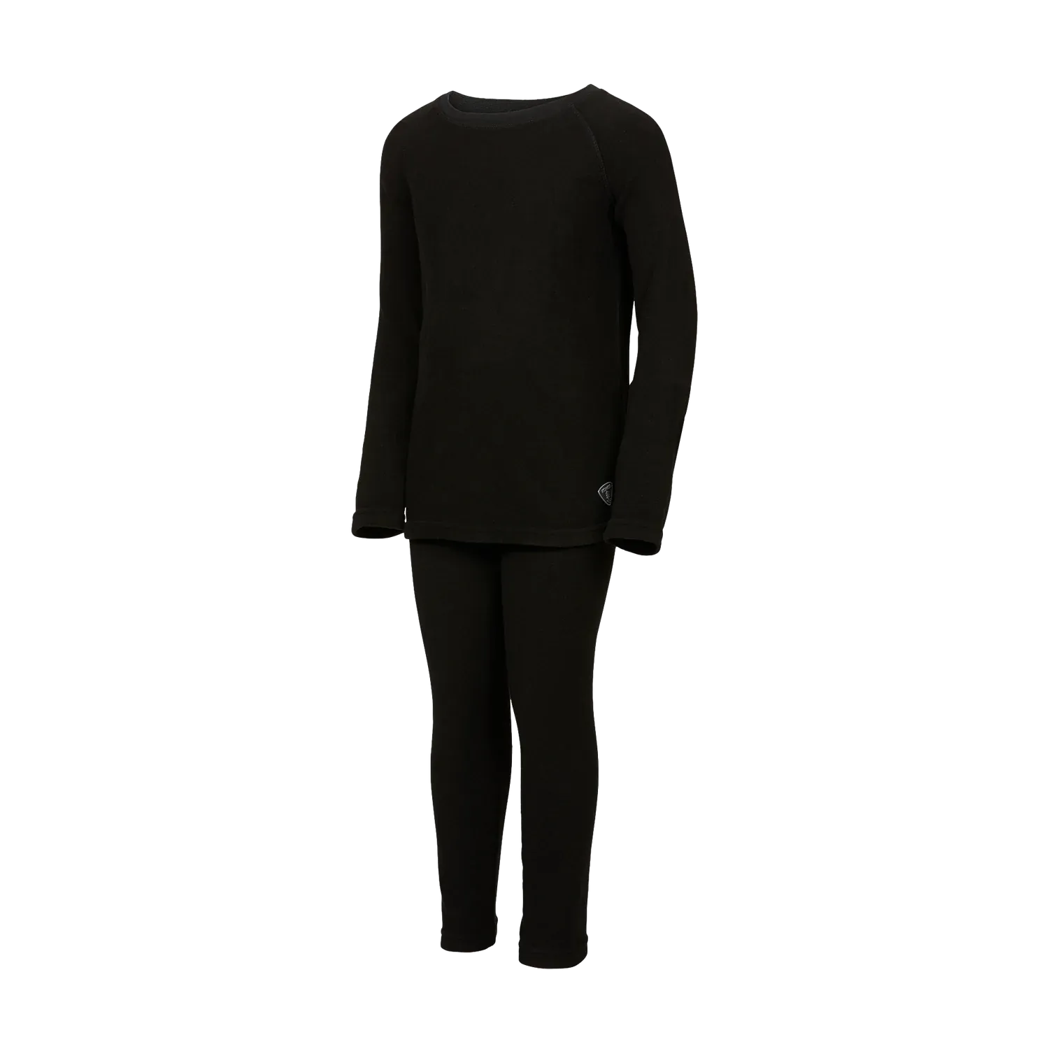 Kombi Black Cozy Fleece Base Layer Set