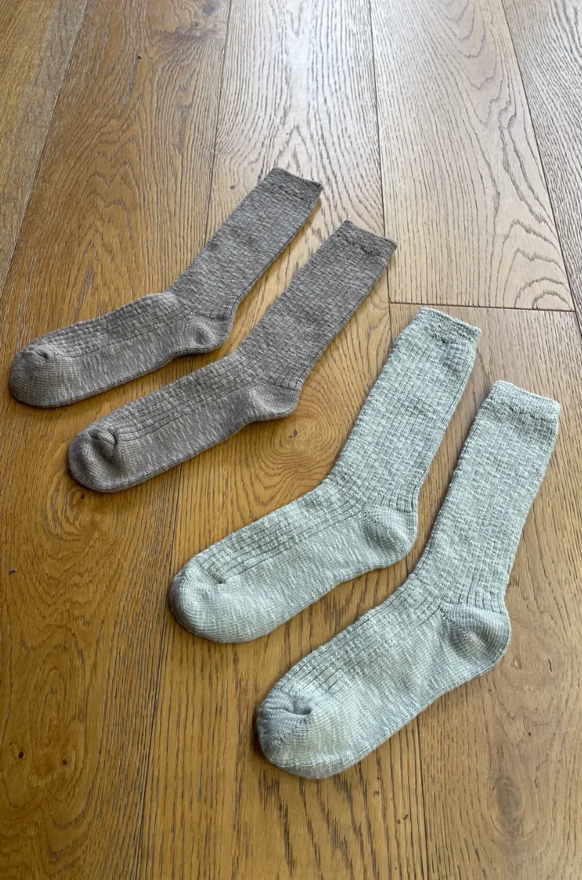 Le Bon Shoppe - Cottage Socks, Smoked Sage