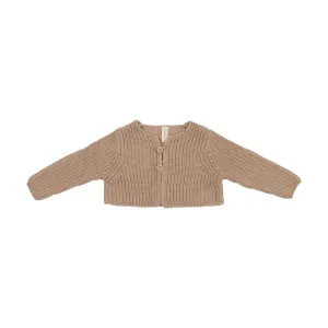 Lilette By Lil Legs Chunky Knit Shrug Taupe