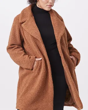 Margaret Oversized Coat | Brown