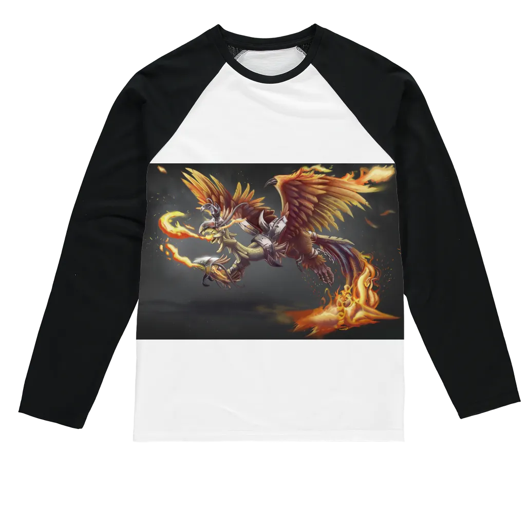 MercilessPheonix_Concept_noname Sublimation Baseball Long Sleeve T-Shirt