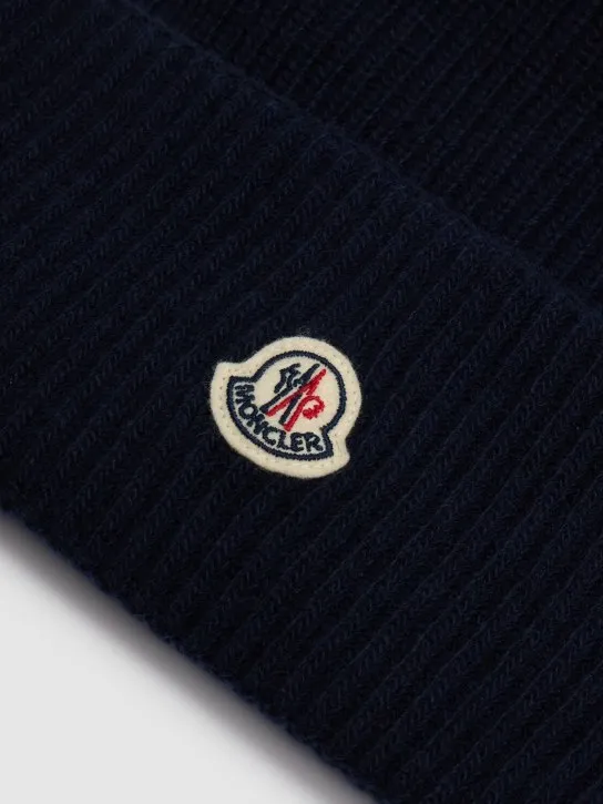 Moncler   Tricot virgin wool beanie 