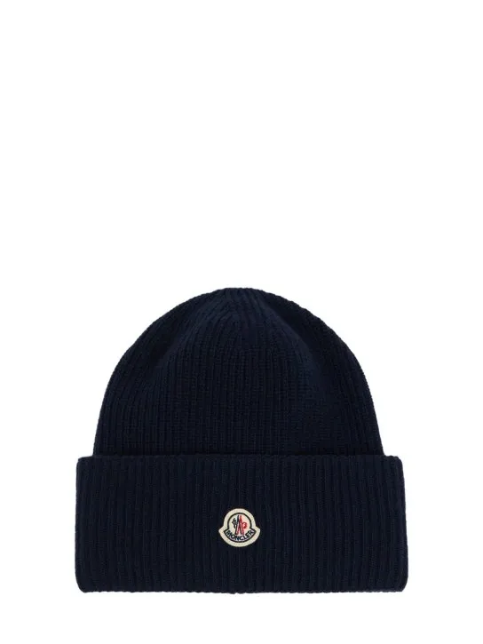 Moncler   Tricot virgin wool beanie 